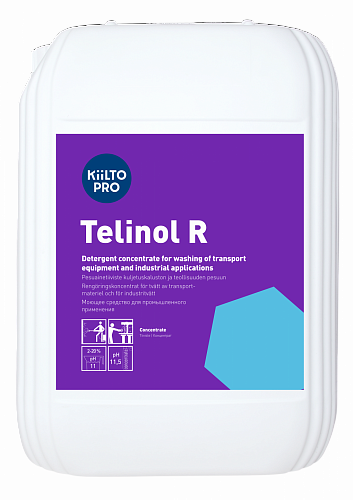 Telinol R / моющее средство для удаления жиров на  промышленных объектах / 10 л