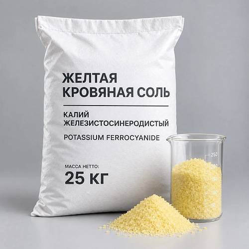 Калий железистосинеродистый (желтая кровяная соль) "ч"