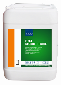 Ф 261 Клоритти-Форте / F 261 Kloritti-Forte, моющее и дезинфицирующее средство/20л